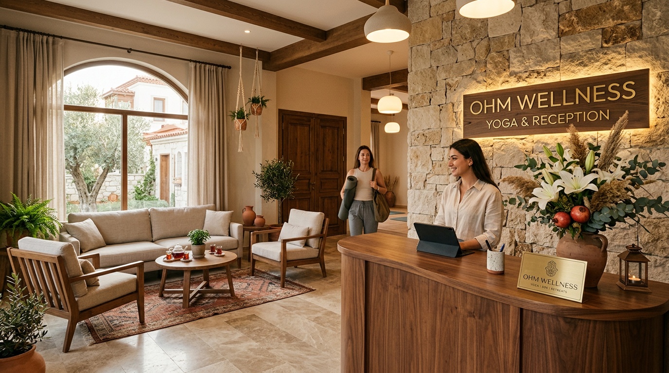 Kumara Yoga Center reception area