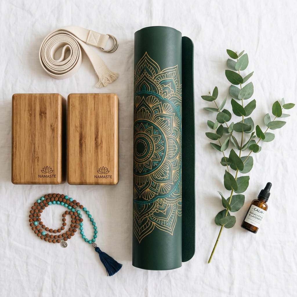 Premium yoga props and equipment